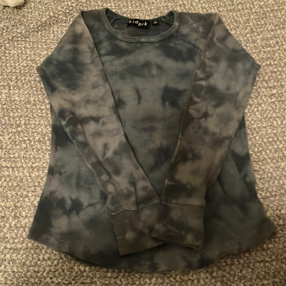 Kidpik Tie-Dye Long Sleeve Shirt